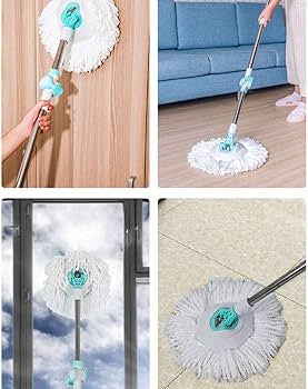 Automatic Rotation Magic Mop Bucket, Bus Style Floor Cleaning Mop, Microfiber Mop Bucket Cleaning Set Automatic Rotation Magic Mop Bucket, Bus Style Floor Cleaning Mop, Microfiber Mop Bucket Cleaning Set